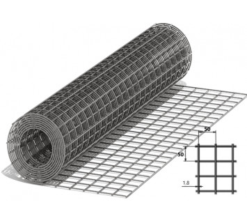 Сетка сварная 50х50*1,8    1,5х30,0м